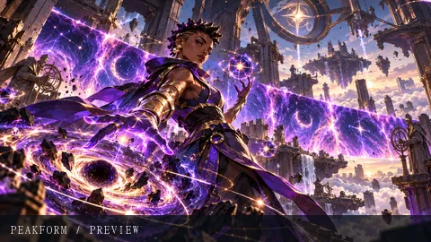 Astra - Cosmic Power at the Clocktower — watermarked desktop preview